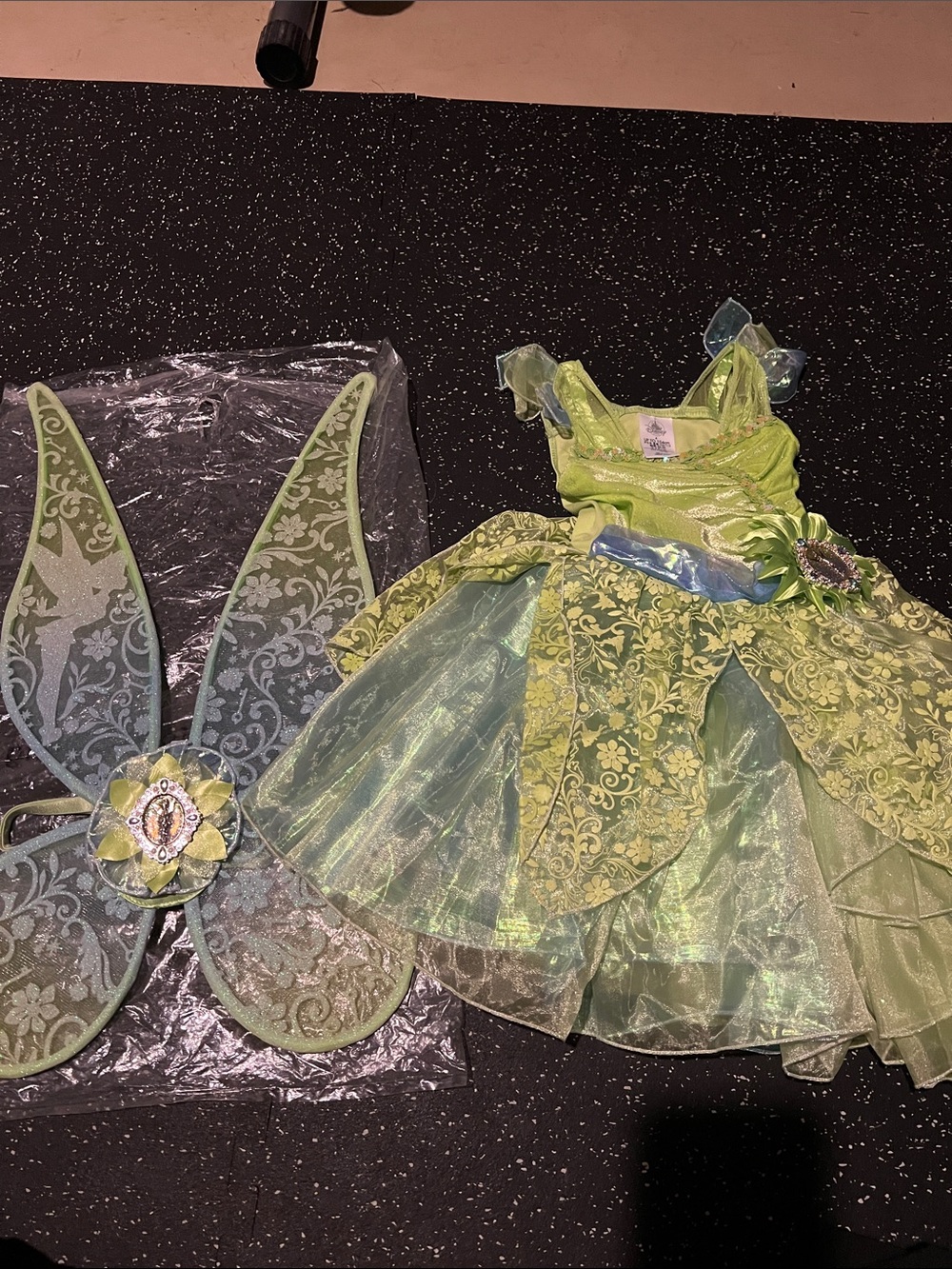 Disney Tinkerbell costume with light up wings